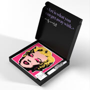 Andy Warhol Marilyn neon light